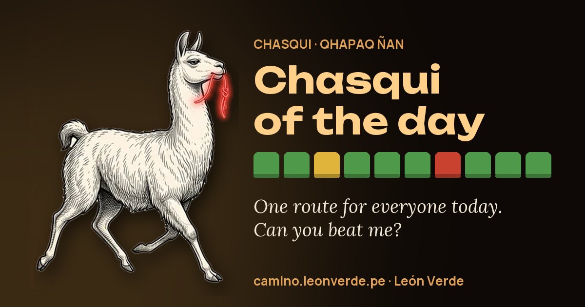 The run of the day