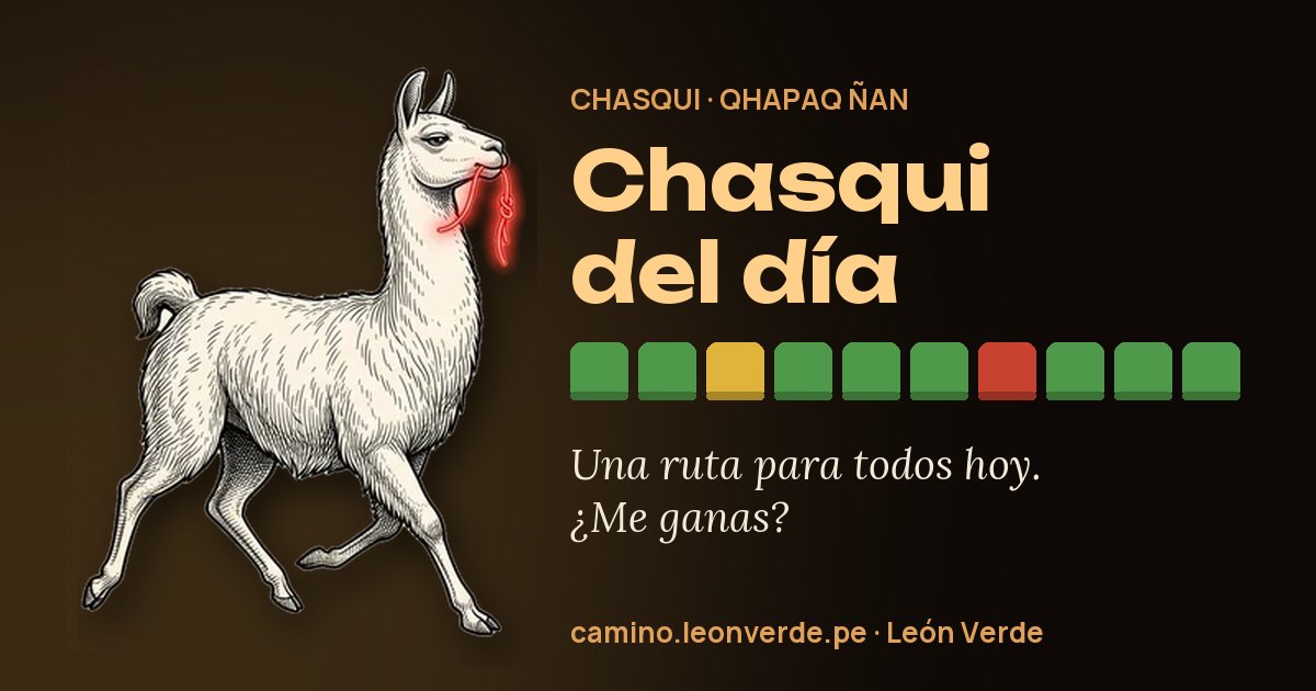 La carrera del día